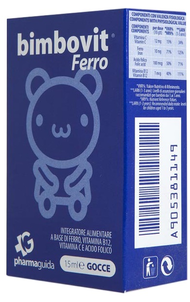 BIMBOVIT FERRO GOCCE 15 ML - Farmaciapacini.it