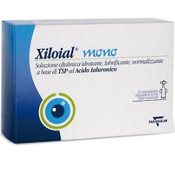 SOLUZIONE OFTALMICA IDRATANTE LUBRIFICANTE XILOIAL 20 MONODOSE DA 0,5ML - Farmaciapacini.it