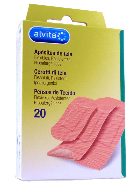 CEROTTO TELA 20 PEZZI ALVITA - Farmaciapacini.it