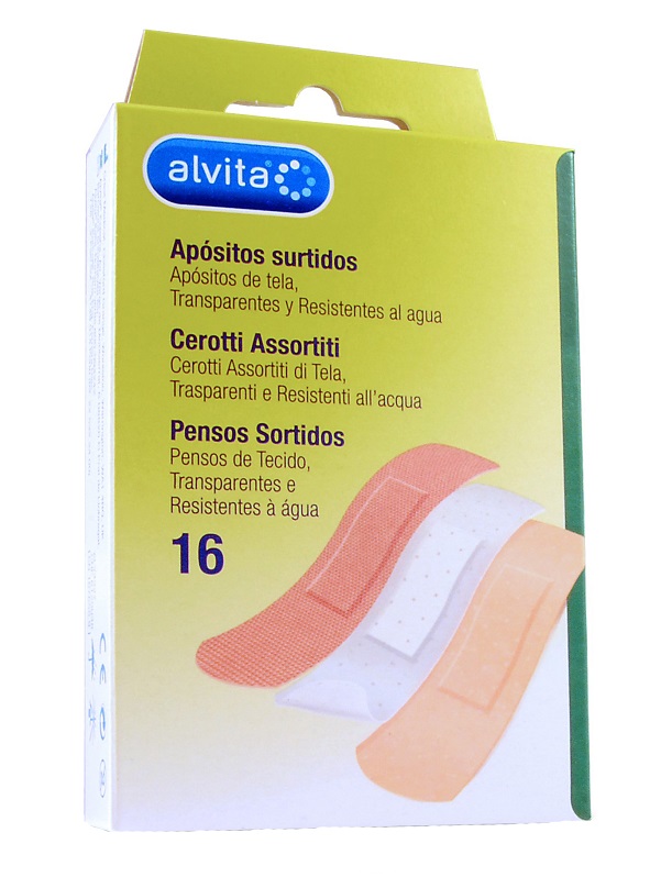 ALVITA CEROTTI ASSORTITI 16 PEZZI - Farmaciapacini.it