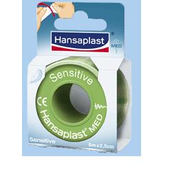 CEROTTO ROCCHETTO HANSAPLAST SENSITIVE 5MX2,50CM 1 PEZZO - Farmaciapacini.it