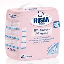 FISSAN TELI IGIENICI 60X60 CM 10 PEZZI - Farmaciapacini.it