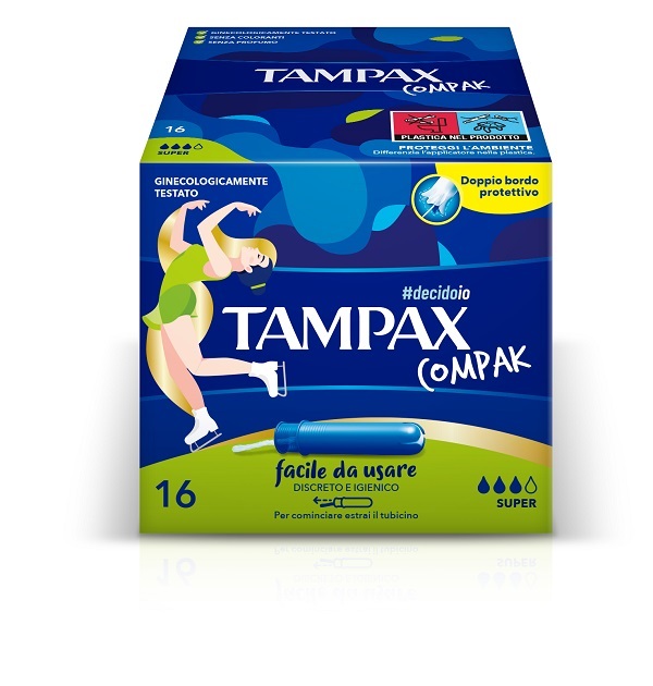 TAMPAX COMPAK SUPER 16 PEZZI - Farmaciapacini.it