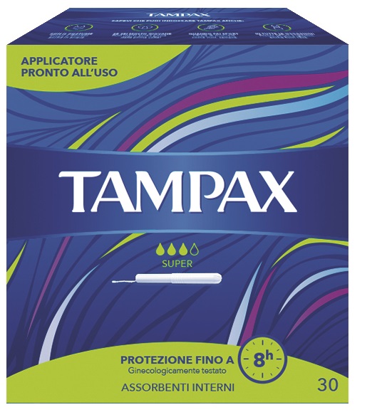 TAMPAX BLUE BOX SUPER 30 PEZZI - Farmaciapacini.it