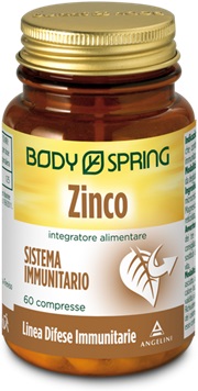 BODY SPRING ZINCO 60 COMPRESSE - Farmaciapacini.it