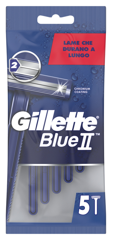 RASOIO GILLETTE BLUE II STANDARD 6 X 20 X 5 - Farmaciapacini.it