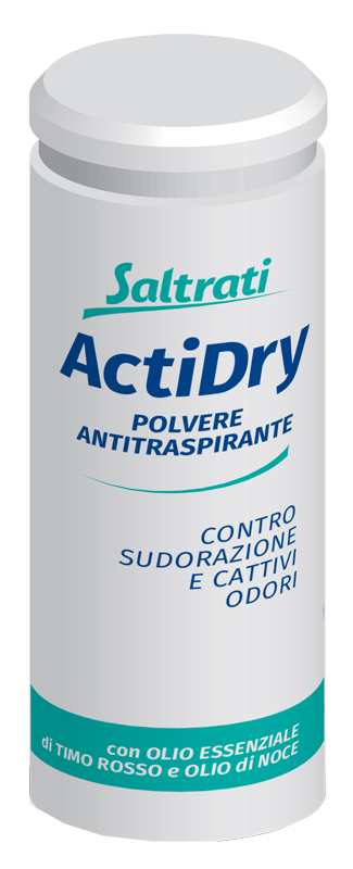 SALTRATI ACTIDRY POLVERE ANTITRASPIRANTE 75 G - Farmaciapacini.it