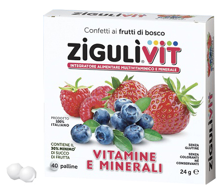 ZIGULI VIT FRUTTIBOSCO 40 CONFETTI - Farmaciapacini.it