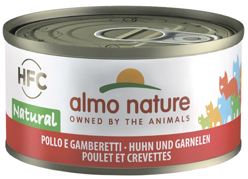 ALMO NATURE CAT POLLO GAMBERI 70 G - Farmaciapacini.it