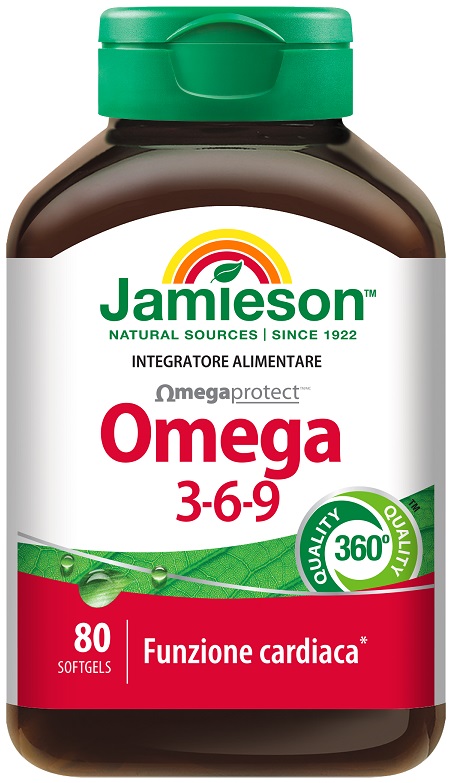 JAMIESON OMEGA 3-6-9 80 SOFTGELS - Farmaciapacini.it