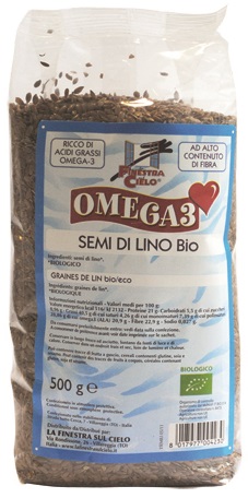 FSC OMEGA3 SEMI DI LINO BIO AD ALTO CONTENUTO DI FIBRA 500 G - Farmaciapacini.it