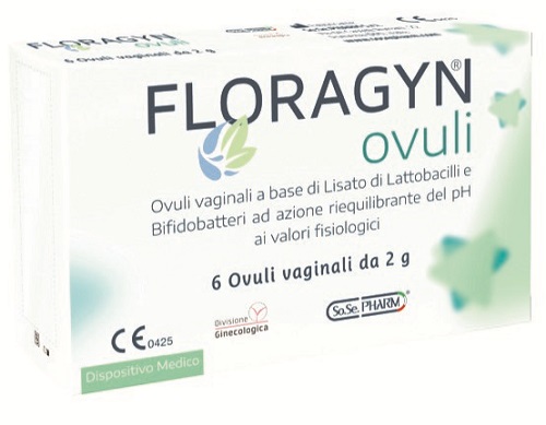 OVULI VAGINALI A BASE DI LATTOBACILLI LISATI FLORAGYN OVULI 2 G 6 PEZZI - Farmaciapacini.it