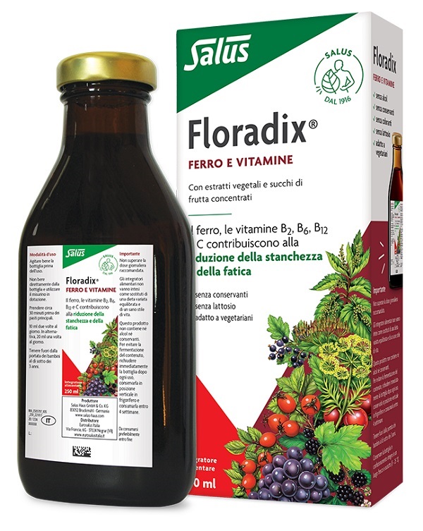 FLORADIX FERRO E VITAMINE 250 ML - Farmaciapacini.it