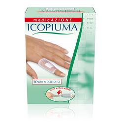 BENDA ICOPIUMA A COMPRESSIONE FISIOLOGICA RETE DITO CAL 1 1 PEZZO CON APPLICATORE - Farmaciapacini.it