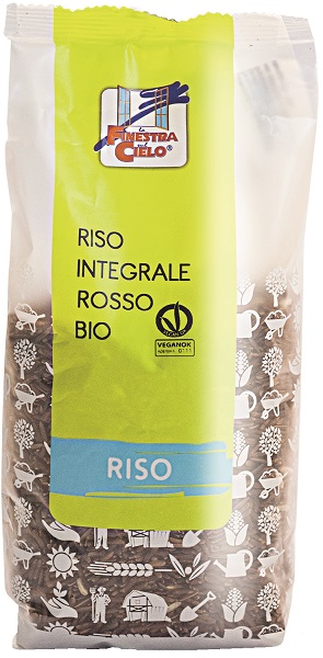 RISO INTEGRALE ROSSO SELVATICO BIO 500 G - Farmaciapacini.it
