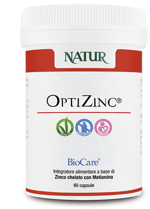 OPTIZINC 60 CAPSULE VEGETALI 379 MG - Farmaciapacini.it