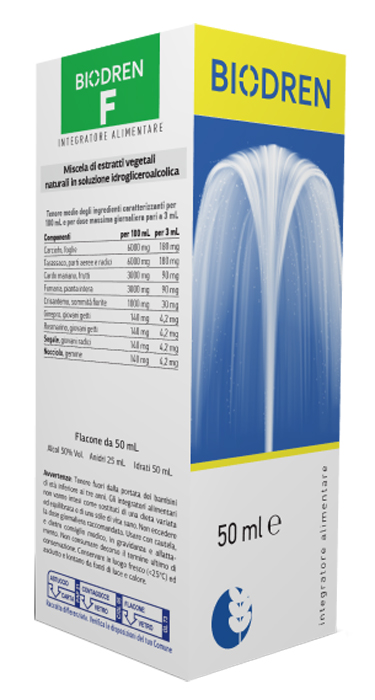 BIODREN F 50 ML SOLUZIONE IDROALCOLICA - Farmaciapacini.it