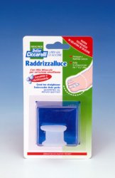 RADDRIZZA ALLUCE IN GEL DI SILICONE BIANCO SEMITRASPARENTE SAGOMATA PER PROTEGGERE E RIALLINEARE L'ALLUCE EVITANDO LO SFREGAMENTO FRA IL PRIMO E IL SECONDO DITO IGIENEPIEDE 1 PEZZO - Farmaciapacini.it