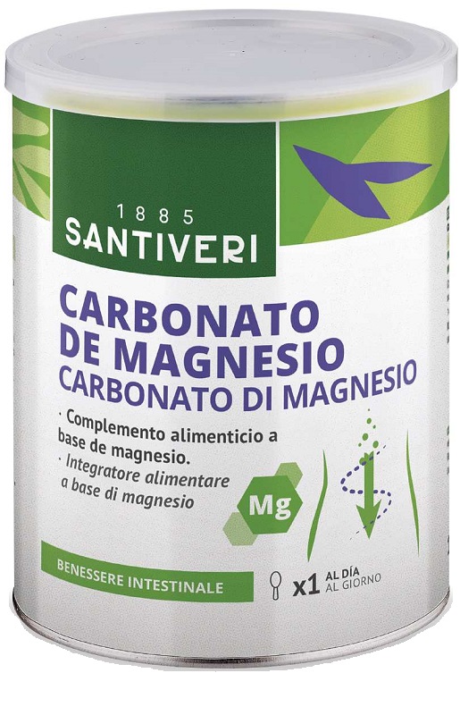 CARBONATO MAGNESIO 110 G SANTIVERI - Farmaciapacini.it