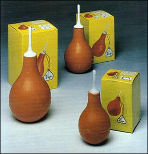 PERA IN GOMMA NATURALE CON CANNULA IN PEHD STERILIZZABILE BALDIOLI CAPACITA' 275ML MODELLO 8 - Farmaciapacini.it
