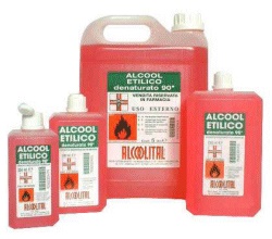 ALCOOL ETILICO DENATURATO 90% 250 ML - Farmaciapacini.it