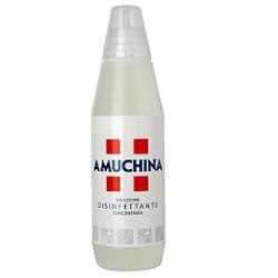 DISINFETTANTE IGIENIZZANTE A BASE DI IPOCLORITO DI SODIO ANTIMICROBICO AD AMPIO SPETTRO D'AZIONE AMUCHINA LIQUIDA 100% 1000 ML - Farmaciapacini.it