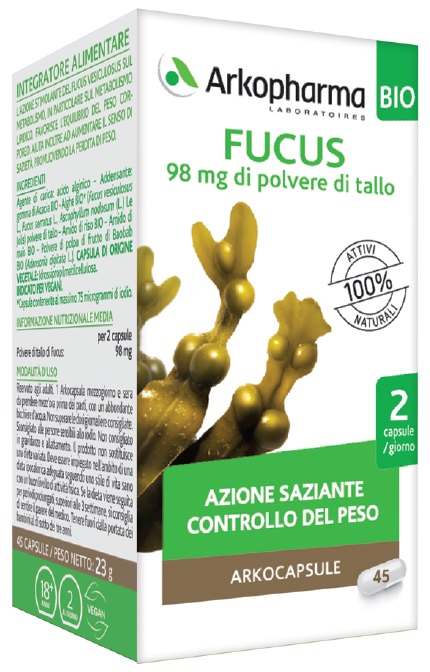 ARKO CAPSULE FUCUS BIO 45 CAPSULE - Farmaciapacini.it