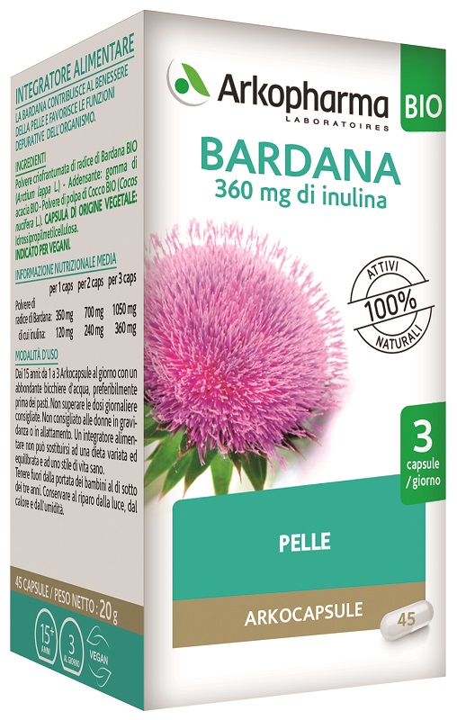 ARKO CAPSULE BARDANA BIO 45 CAPSULE - Farmaciapacini.it