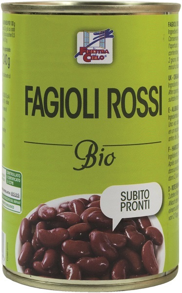 FAGIOLI ROSSI PRONTI BIO 400 G - Farmaciapacini.it