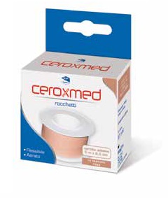 CEROTTO IN ROCCHETTO CEROXMED AERATO IN TESSUTO ROSA 500X2,50 CM 1 PEZZO - Farmaciapacini.it