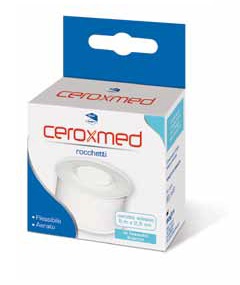 CEROTTO IN ROCCHETTO CEROXMED AERATO IN TESSUTO BIANCO 500X2,50 CM 1 PEZZO - Farmaciapacini.it
