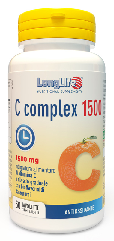 LONGLIFE C COMPLEX 1500 T/R 50 TAVOLETTE - Farmaciapacini.it