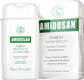 AMIDOSAN FLUIDO BAGNO DOCCIA NUTRIENTE LENITIVO RINFRESCANTE 300 ML - Farmaciapacini.it