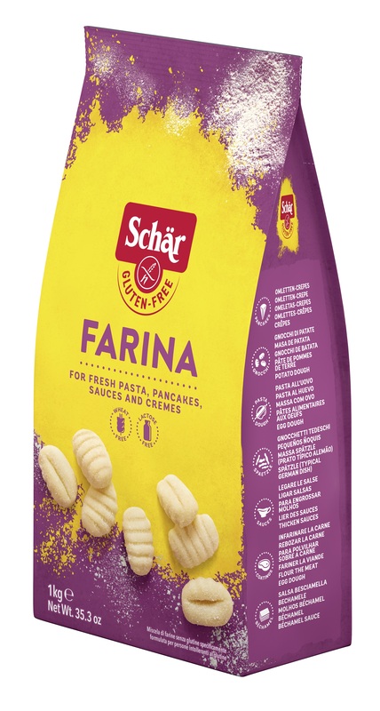 SCHAR FARINA PER PASTA FRESCA PANCAKES SALSE E CREME 1 KG - Farmaciapacini.it