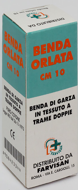 BENDA IN GARZA IDROFILA ORLATA 10X500CM - Farmaciapacini.it