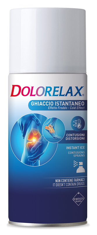 DOLORELAX ICE GHIACCIO ISTANTANEO SPRAY BOMBOLETTA CAPIENZA 150 ML - Farmaciapacini.it