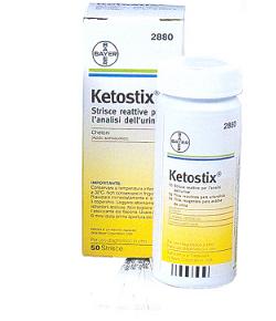 STRISCE MISURAZIONE CHETONURIA KETOSTIX 50 PEZZI - Farmaciapacini.it