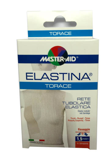 RETE TUBOLARE ELASTICA IPOALLERGENICA MASTER-AID ELASTINA TORACE 5 MT IN TENSIONE CALIBRO 8 CM - Farmaciapacini.it