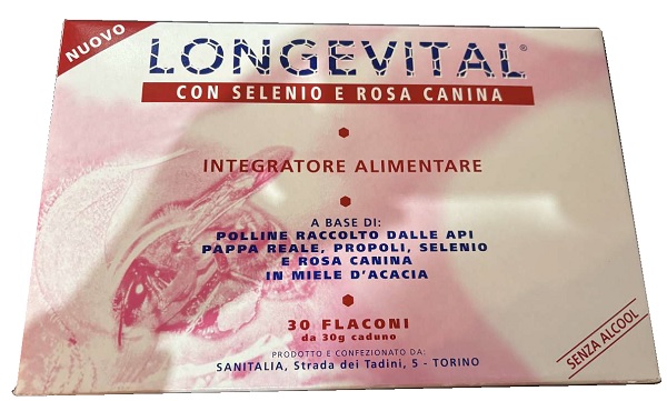 LONGEVITAL FORTE 30 FLACONCINI 30G - Farmaciapacini.it