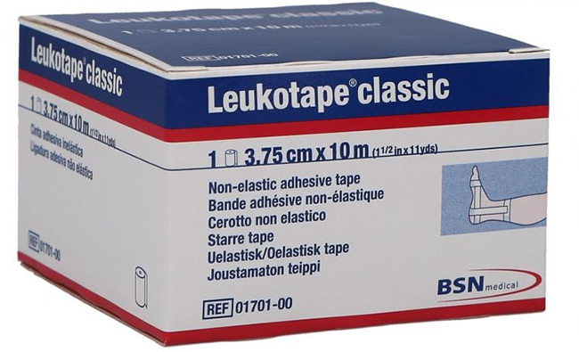 LEUKOTAPE BENDA ANELASTICA PER BENDAGGI FUNZIONALI 3,75X100 CM - Farmaciapacini.it