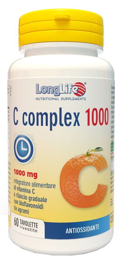 LONGLIFE C COMPLEX 1000 T/R 60 TAVOLETTE - Farmaciapacini.it