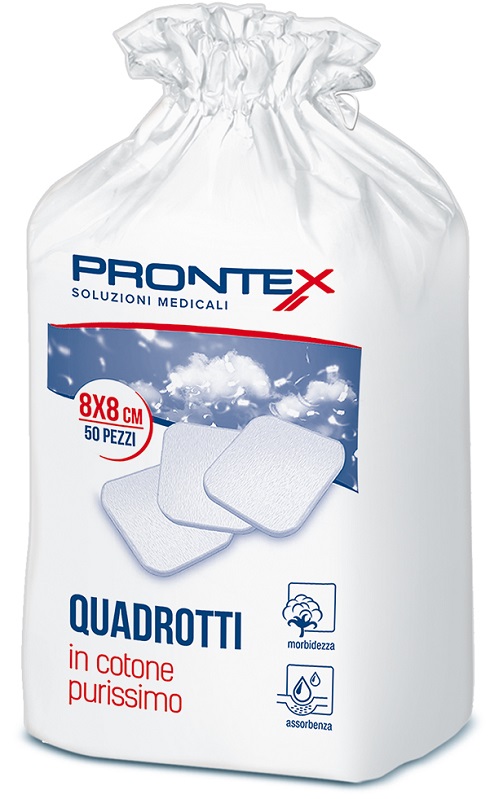 COTONE IDROFILO PRONTEX QUADROTTI - Farmaciapacini.it