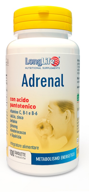 LONGLIFE ADRENAL 100 TAVOLETTE MASTICABILI RIVESTITE - Farmaciapacini.it