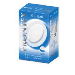 COMPRESSA PRONTEX OCULAR COMPRESSA ADESIVA OCULARE 10 PEZZI - Farmaciapacini.it