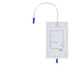SACCA DI DRENAGGIO DA GAMBA PER INCONTINENZA TUBO 10 CM 10 PEZZI - Farmaciapacini.it