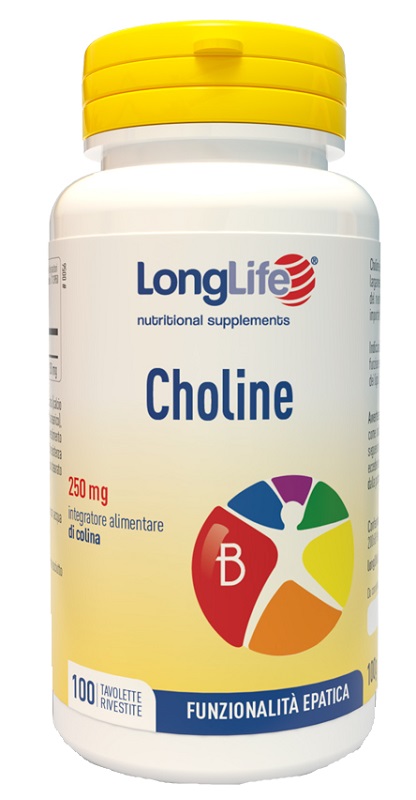 LONGLIFE CHOLINE 100 TAVOLETTE RIVESTITE - Farmaciapacini.it