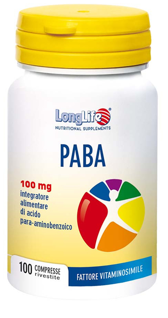 LONGLIFE PABA 100 100 COMPRESSE - Farmaciapacini.it