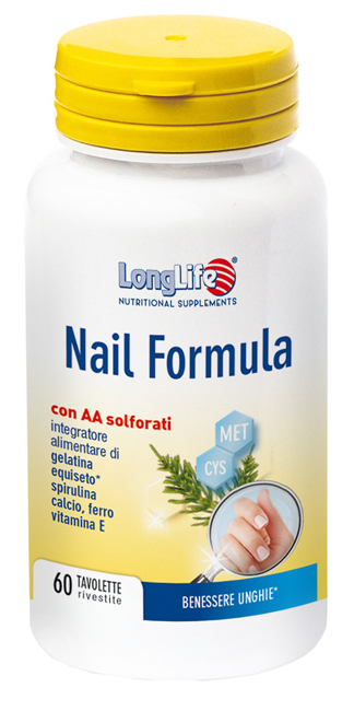 LONGLIFE NAIL FORMULA 60 TAVOLETTE - Farmaciapacini.it