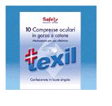 PRONTEX GARZA COMPRESSA OCULARE NON ADESIVA COTONE 10 PEZZI - Farmaciapacini.it