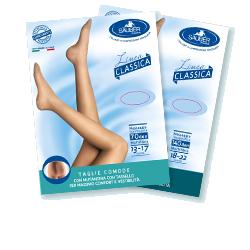 SAUBER COLLANT TAGLIE COMODE 70 MAGLIA MICRORETE NERO 4 LINEA CLASSICA - Farmaciapacini.it